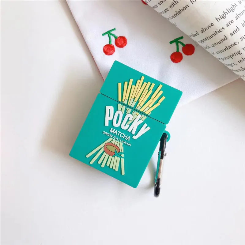 Cute Snack Earphone Covers